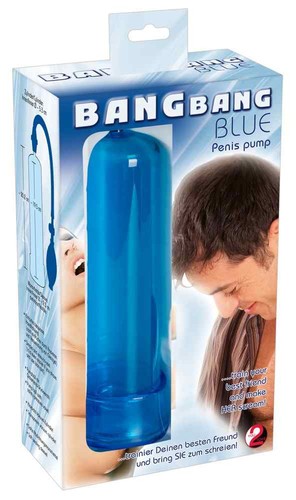Bang pompa per pene - pompa, blu