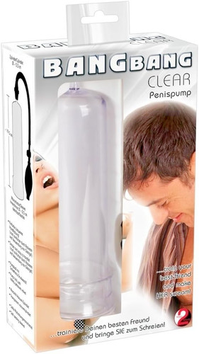 Bang clear penis pump - bang, –